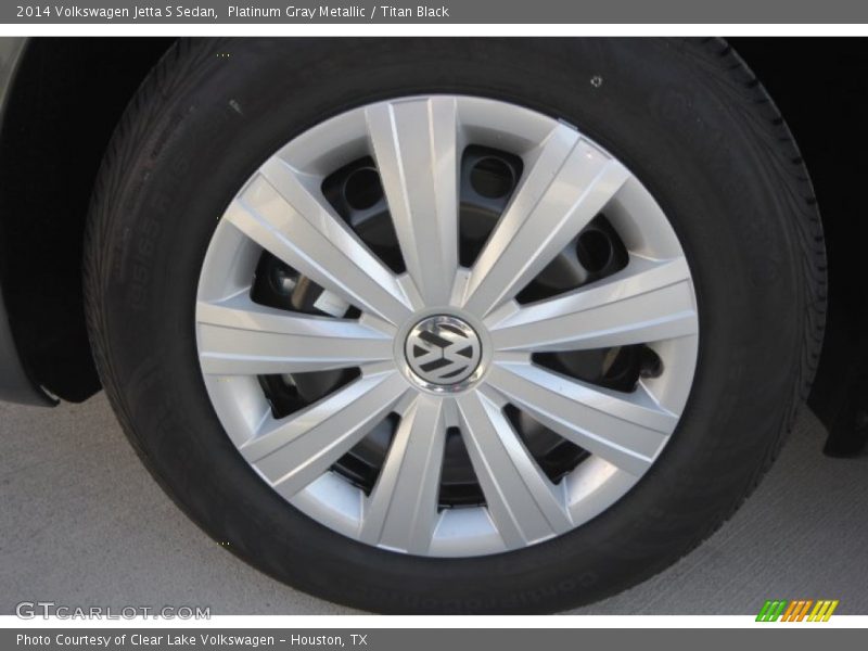 Platinum Gray Metallic / Titan Black 2014 Volkswagen Jetta S Sedan