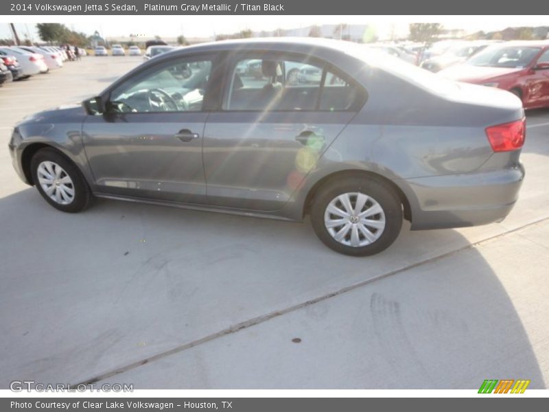 Platinum Gray Metallic / Titan Black 2014 Volkswagen Jetta S Sedan
