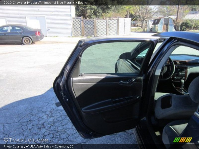 Imperial Blue Metallic / Ebony 2010 Chevrolet Impala LT