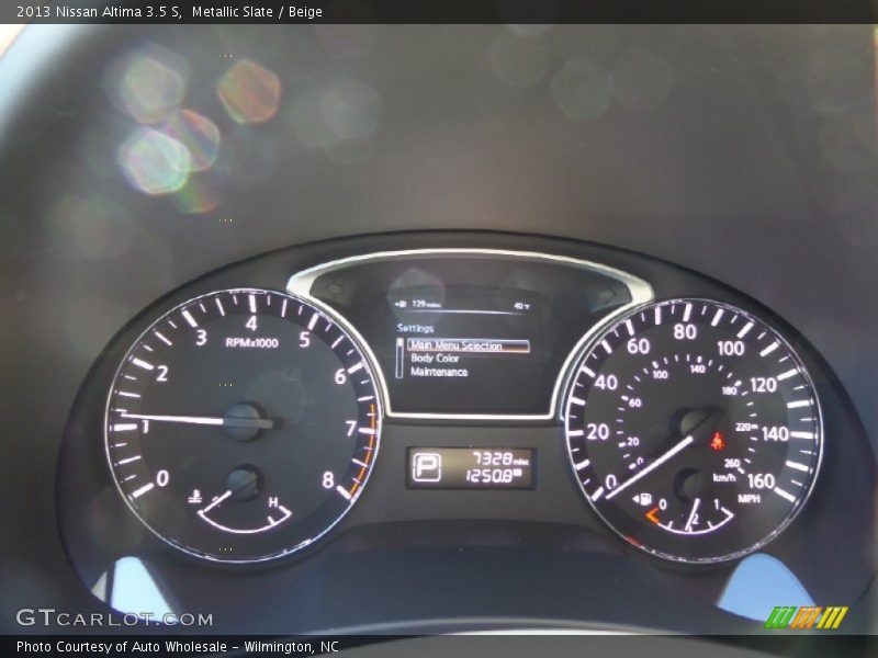 Metallic Slate / Beige 2013 Nissan Altima 3.5 S