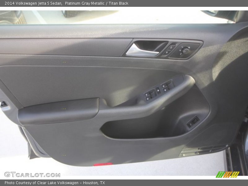 Platinum Gray Metallic / Titan Black 2014 Volkswagen Jetta S Sedan