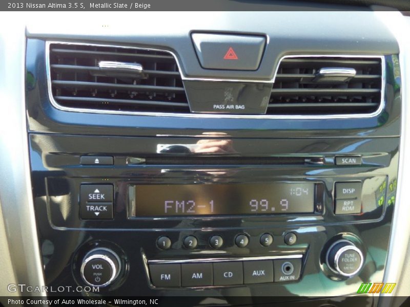 Metallic Slate / Beige 2013 Nissan Altima 3.5 S