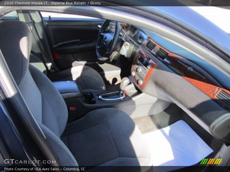 Imperial Blue Metallic / Ebony 2010 Chevrolet Impala LT