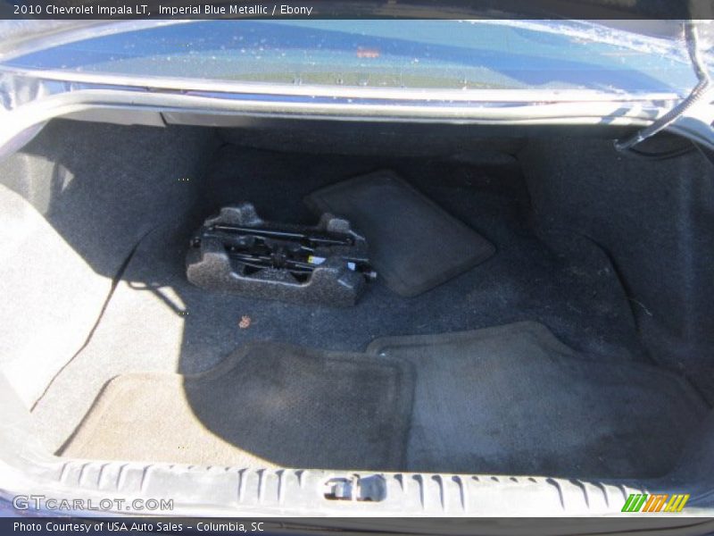 Imperial Blue Metallic / Ebony 2010 Chevrolet Impala LT