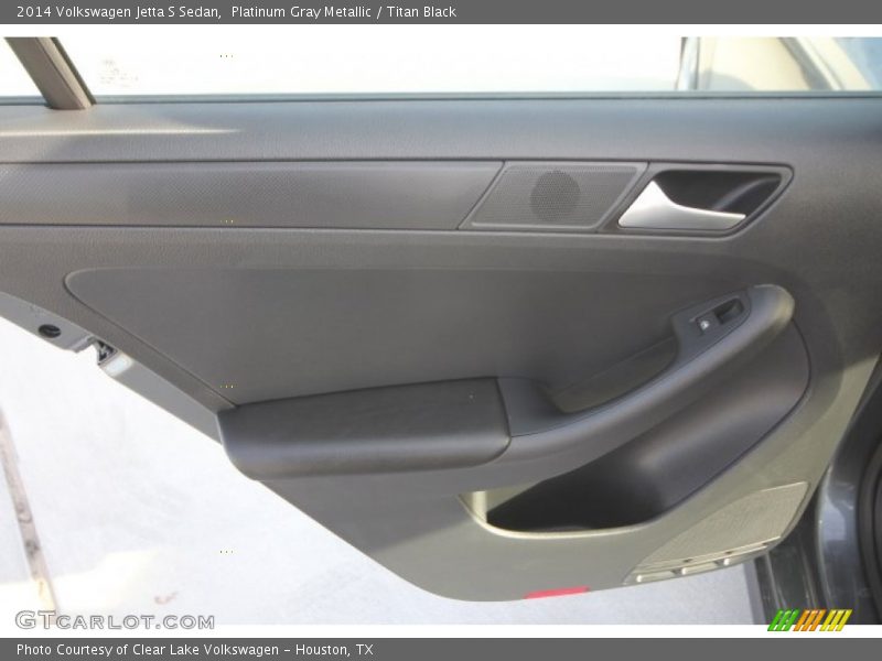 Platinum Gray Metallic / Titan Black 2014 Volkswagen Jetta S Sedan