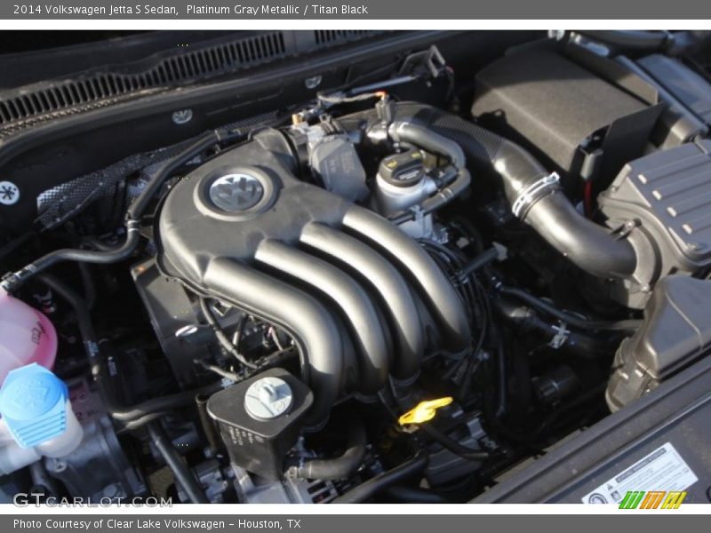 Platinum Gray Metallic / Titan Black 2014 Volkswagen Jetta S Sedan