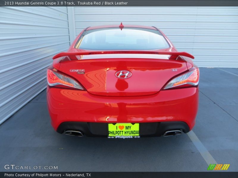 Tsukuba Red / Black Leather 2013 Hyundai Genesis Coupe 3.8 Track