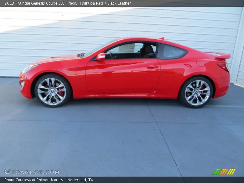  2013 Genesis Coupe 3.8 Track Tsukuba Red