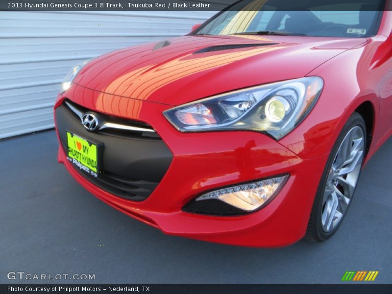 Tsukuba Red / Black Leather 2013 Hyundai Genesis Coupe 3.8 Track