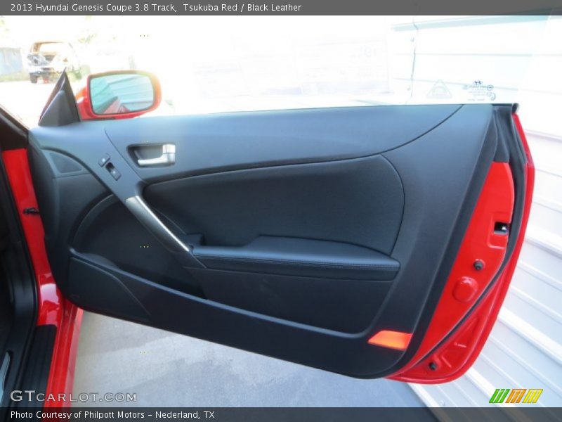 Tsukuba Red / Black Leather 2013 Hyundai Genesis Coupe 3.8 Track