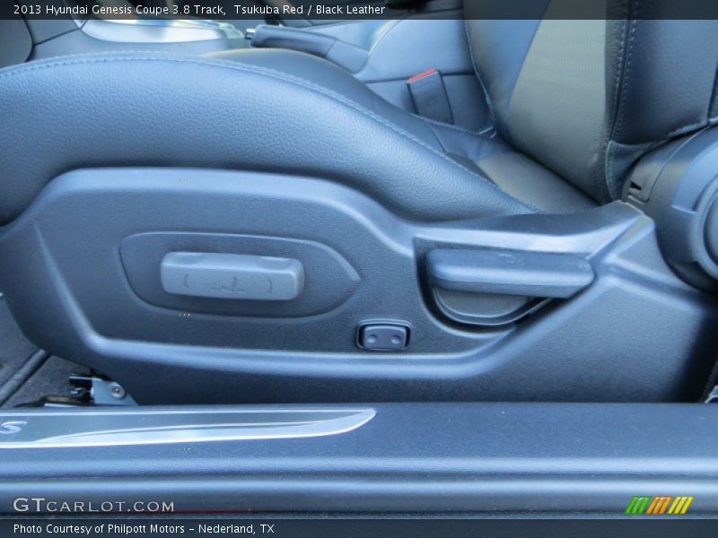 Tsukuba Red / Black Leather 2013 Hyundai Genesis Coupe 3.8 Track