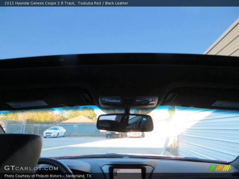 Tsukuba Red / Black Leather 2013 Hyundai Genesis Coupe 3.8 Track