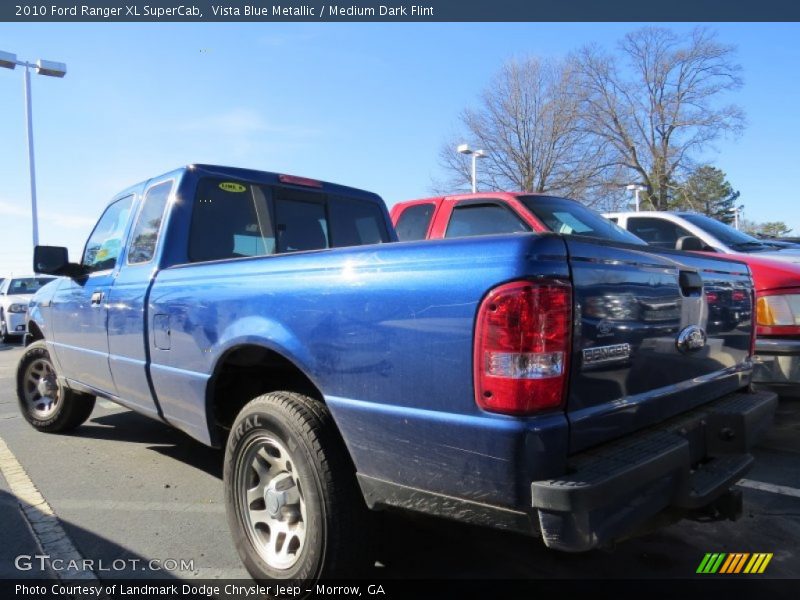  2010 Ranger XL SuperCab Vista Blue Metallic