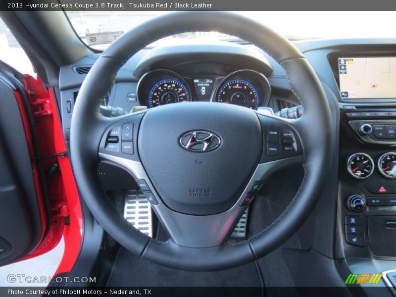 Tsukuba Red / Black Leather 2013 Hyundai Genesis Coupe 3.8 Track