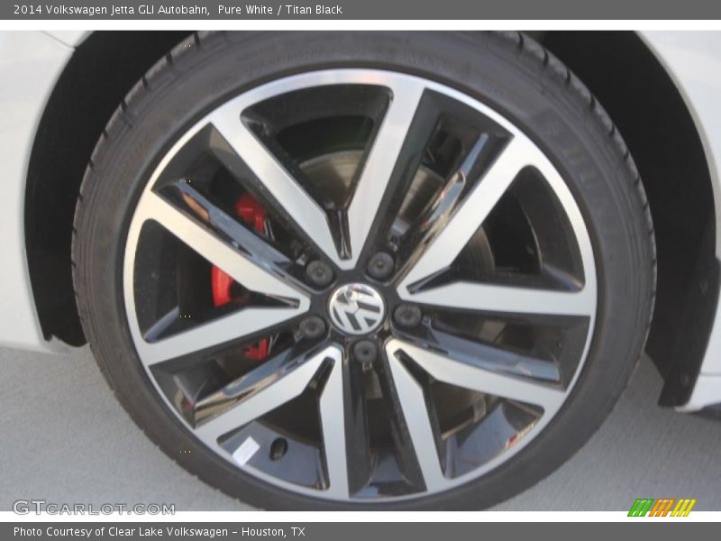 Pure White / Titan Black 2014 Volkswagen Jetta GLI Autobahn