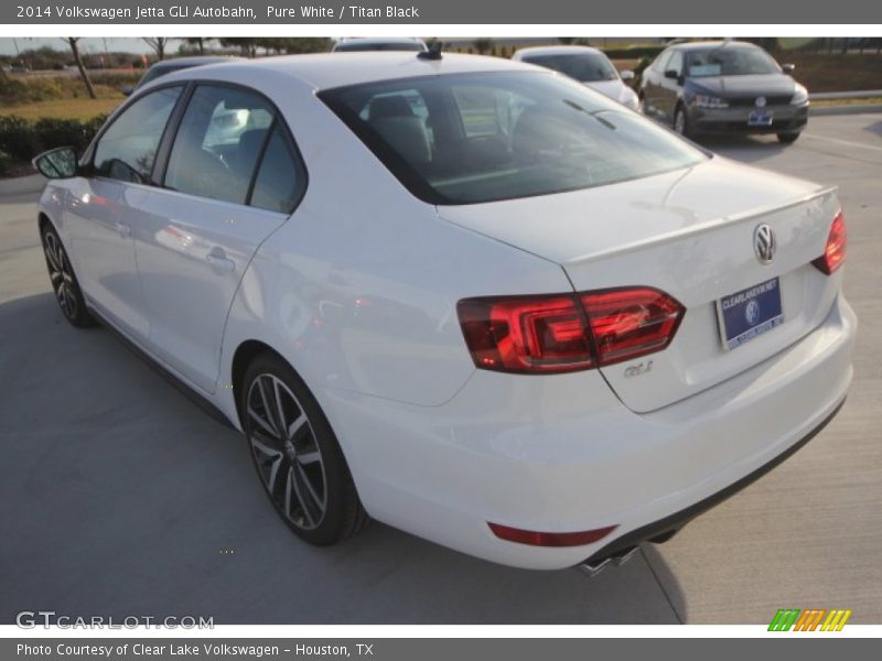 Pure White / Titan Black 2014 Volkswagen Jetta GLI Autobahn