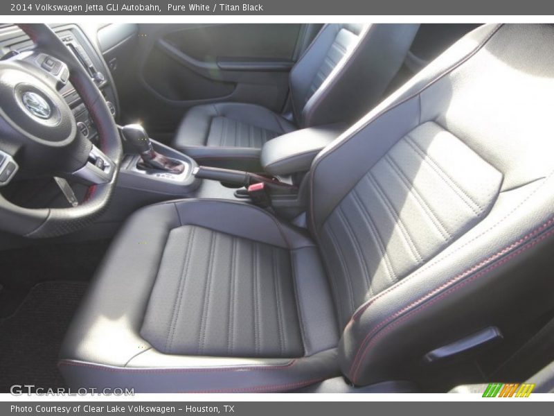 Pure White / Titan Black 2014 Volkswagen Jetta GLI Autobahn