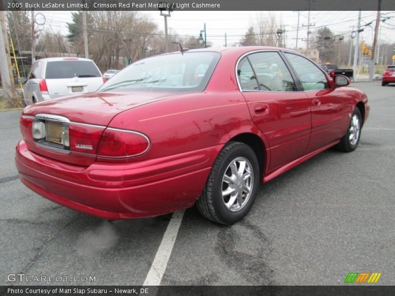 Crimson Red Pearl Metallic / Light Cashmere 2005 Buick LeSabre Limited