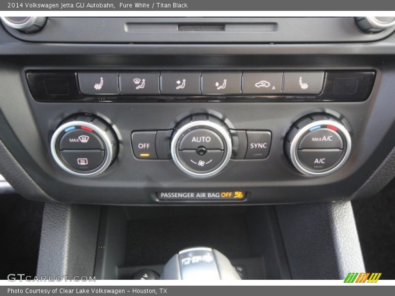 Pure White / Titan Black 2014 Volkswagen Jetta GLI Autobahn