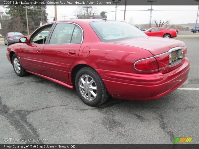 Crimson Red Pearl Metallic / Light Cashmere 2005 Buick LeSabre Limited