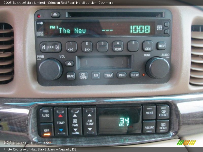 Crimson Red Pearl Metallic / Light Cashmere 2005 Buick LeSabre Limited