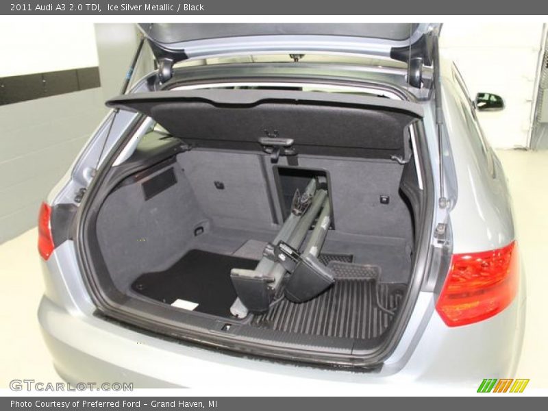 Ice Silver Metallic / Black 2011 Audi A3 2.0 TDI