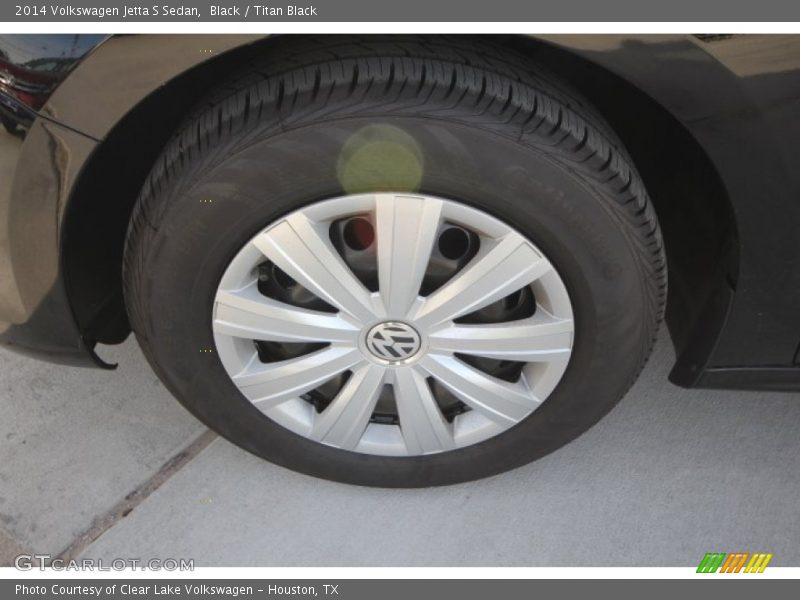 Black / Titan Black 2014 Volkswagen Jetta S Sedan