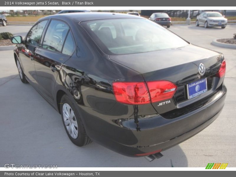 Black / Titan Black 2014 Volkswagen Jetta S Sedan