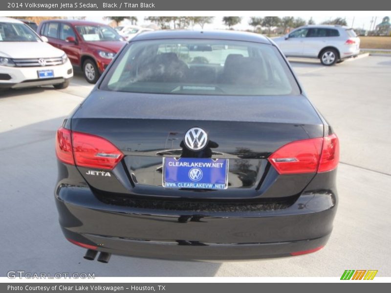 Black / Titan Black 2014 Volkswagen Jetta S Sedan