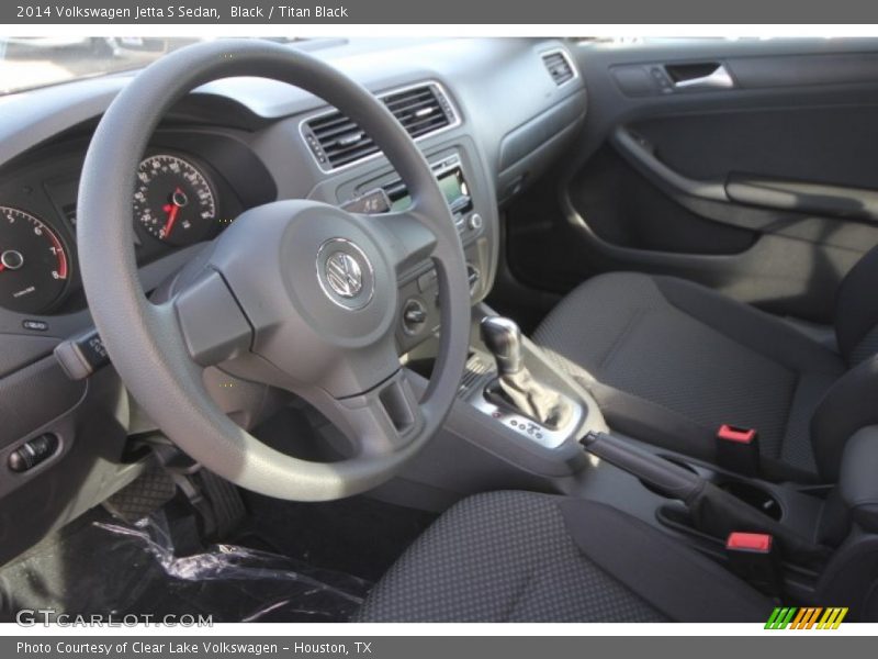 Black / Titan Black 2014 Volkswagen Jetta S Sedan