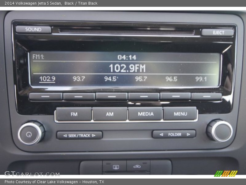 Black / Titan Black 2014 Volkswagen Jetta S Sedan