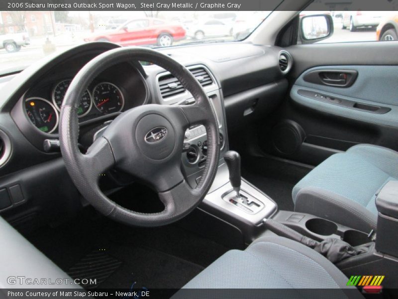 Graphite Gray Interior - 2006 Impreza Outback Sport Wagon 