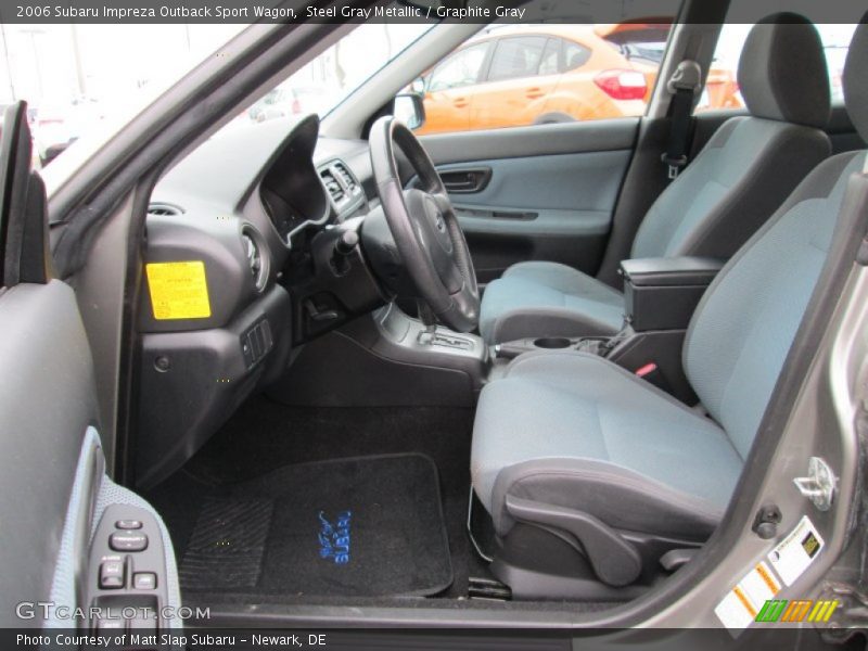 Front Seat of 2006 Impreza Outback Sport Wagon
