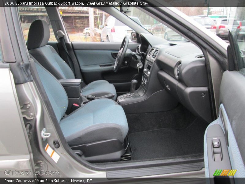 Steel Gray Metallic / Graphite Gray 2006 Subaru Impreza Outback Sport Wagon