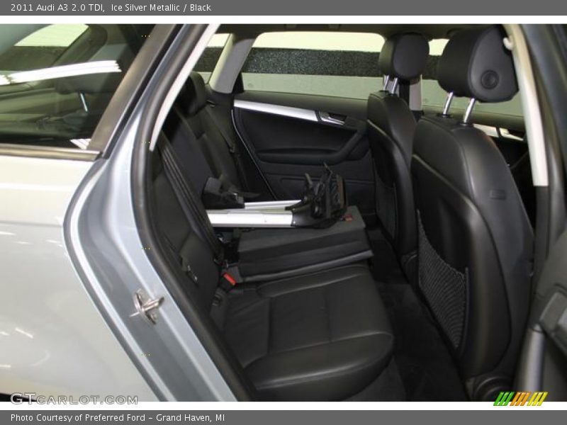 Ice Silver Metallic / Black 2011 Audi A3 2.0 TDI