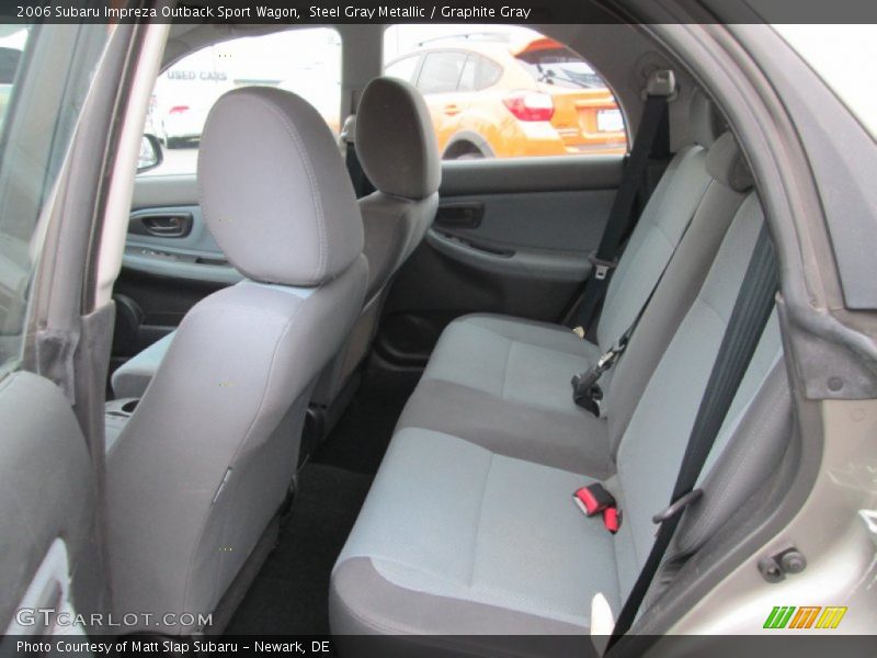 Steel Gray Metallic / Graphite Gray 2006 Subaru Impreza Outback Sport Wagon