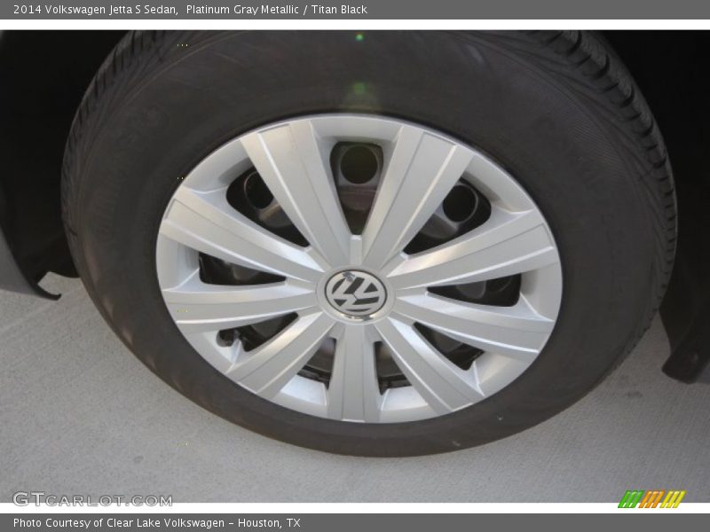 Platinum Gray Metallic / Titan Black 2014 Volkswagen Jetta S Sedan