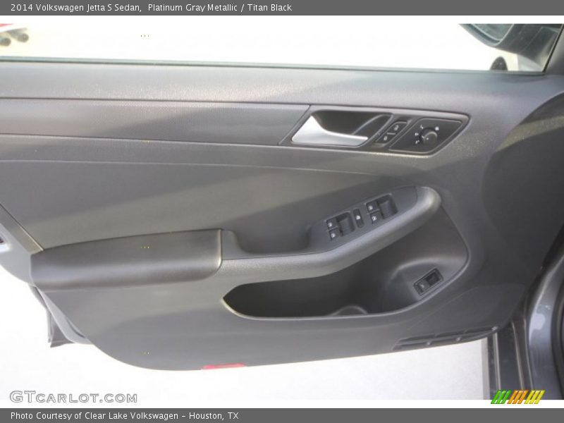 Platinum Gray Metallic / Titan Black 2014 Volkswagen Jetta S Sedan