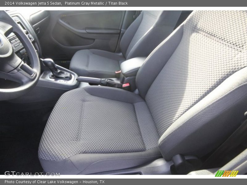 Platinum Gray Metallic / Titan Black 2014 Volkswagen Jetta S Sedan