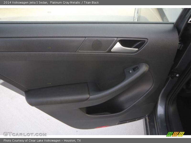 Platinum Gray Metallic / Titan Black 2014 Volkswagen Jetta S Sedan