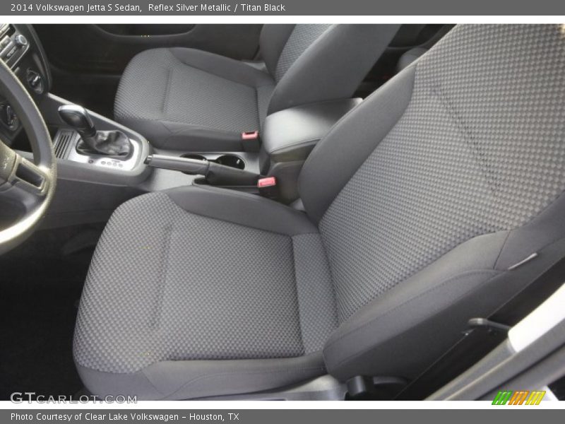 Reflex Silver Metallic / Titan Black 2014 Volkswagen Jetta S Sedan