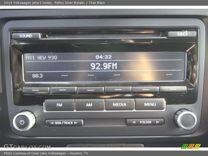 Reflex Silver Metallic / Titan Black 2014 Volkswagen Jetta S Sedan