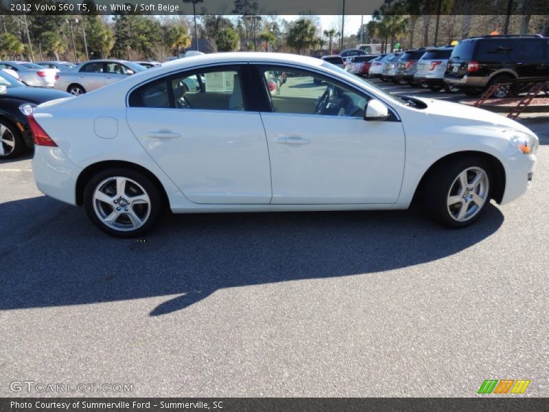 Ice White / Soft Beige 2012 Volvo S60 T5