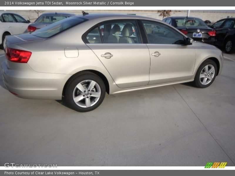  2014 Jetta TDI Sedan Moonrock Silver Metallic