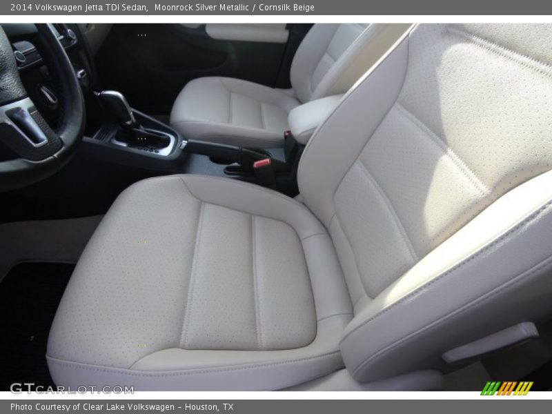 Moonrock Silver Metallic / Cornsilk Beige 2014 Volkswagen Jetta TDI Sedan