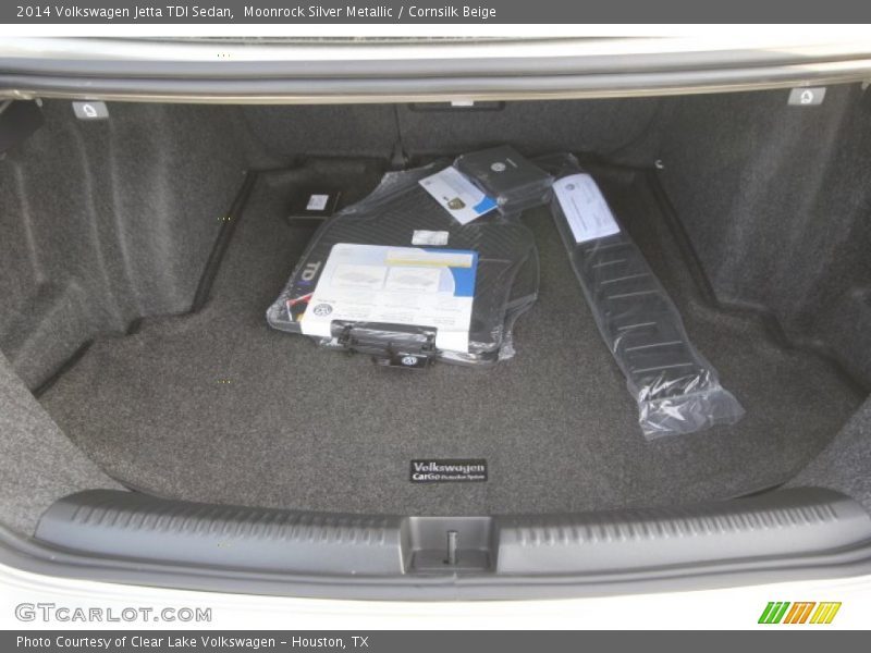 Moonrock Silver Metallic / Cornsilk Beige 2014 Volkswagen Jetta TDI Sedan
