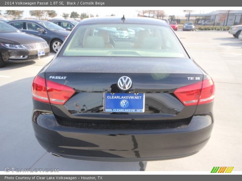 Black / Cornsilk Beige 2014 Volkswagen Passat 1.8T SE