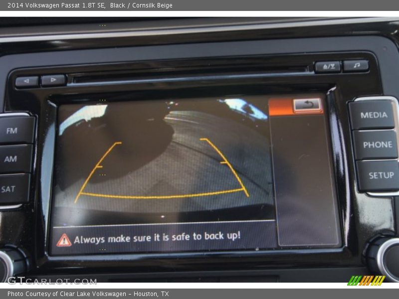 Black / Cornsilk Beige 2014 Volkswagen Passat 1.8T SE