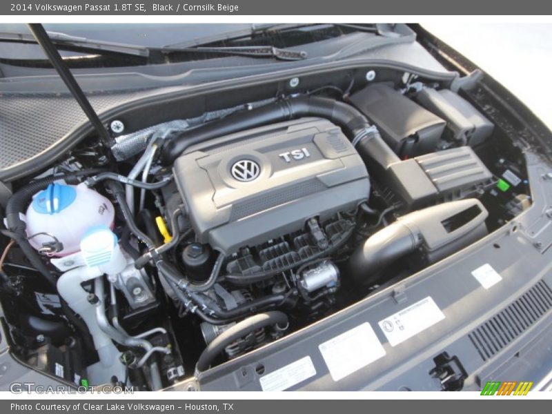  2014 Passat 1.8T SE Engine - 1.8 Liter FSI Turbocharged DOHC 16-Valve VVT 4 Cylinder