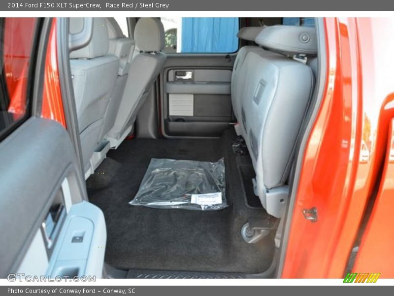 Race Red / Steel Grey 2014 Ford F150 XLT SuperCrew